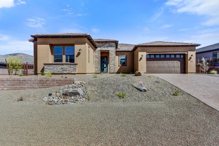 New construction Single-Family house 4017 Fence Post Way, Wickenburg, AZ 85390 Cordoba Exterior G- photo 14 14