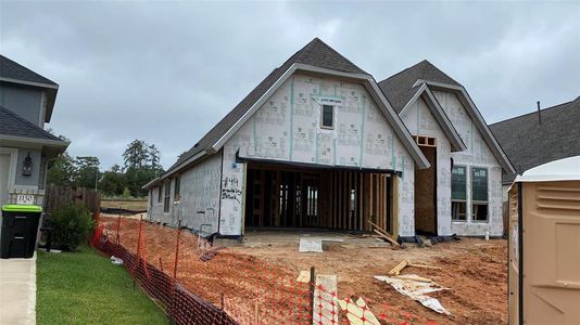 New construction Single-Family house 1144 Wandering Brook Road, Magnolia, TX 77354 Wimberley (2076-HV-40)- photo