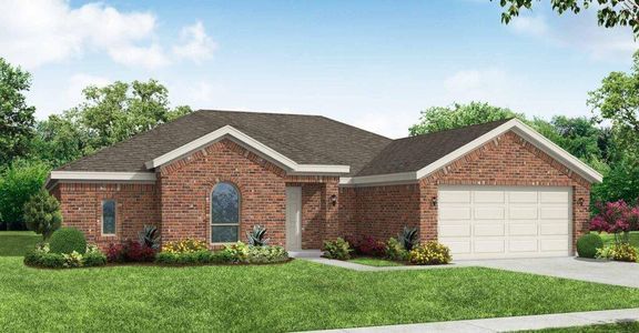 New construction Single-Family house 2659 Streamside Drive, Burleson, TX 76028 Alderbury II- photo 0