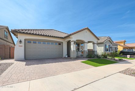 Pavers throughout & turf in front & back