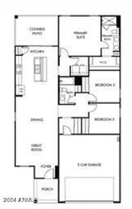 New construction Single-Family house 41605 W Sonoran Trail, Maricopa, AZ 85138 Mayfair- photo 0