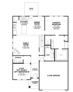 New construction Single-Family house 5205 Middlestone Lane, Argyle, TX 76226 Bryant- photo 1 1