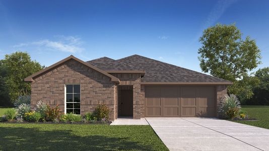 New construction Single-Family house H157 Wimberley 50s, 640 New Dawn Drive, Lavon, TX 75166 - photo