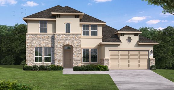 New construction Single-Family house 385 Hollister Drive, Liberty Hill, TX 78642 Willis (3144-CM-50)- photo 0 0