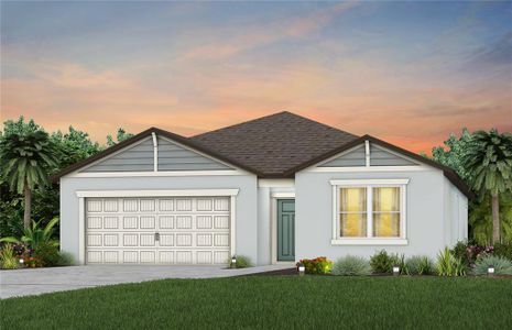 New construction Single-Family house 12736 Wanderlust Place, Parrish, FL 34219 Chapman- photo 0