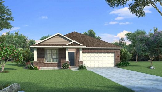 New construction Single-Family house 2100 Sesaro Drive, Aubrey, TX 76227 Basswood II U- photo 27 27