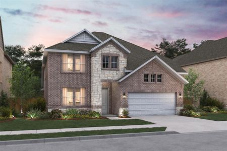 New construction Single-Family house 1538 Bushman Lane, Forney, TX 75126 Omaha- photo 0