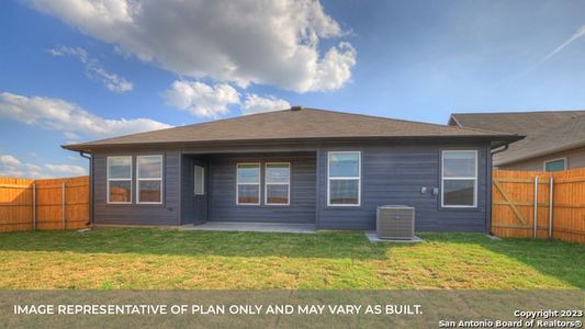 New construction Single-Family house 424 Wirecrested Drive, Lockhart, TX 78644 The Bellvue- photo 25 25