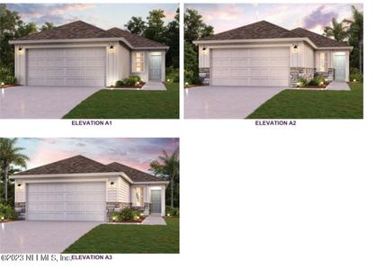 New construction Single-Family house 14785 Cashew Ave, Jacksonville, FL 32218 Sanibel- photo 0
