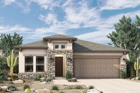 New construction Single-Family house 26207 S 228Th Place, Queen Creek, AZ 85142 The Sandlily- photo 0