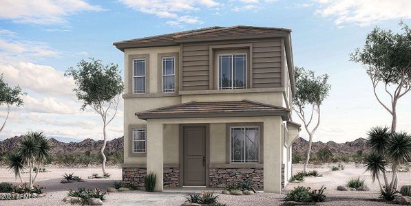 New construction Single-Family house 1306 W Sparrow Drive, Queen Creek, AZ 85140 The District- photo 0