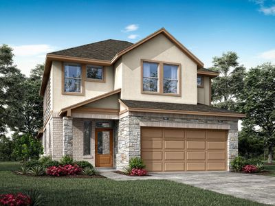 New construction Single-Family house Thistle, 2010 Clearlight Lane, Georgetown, TX 78633 - photo