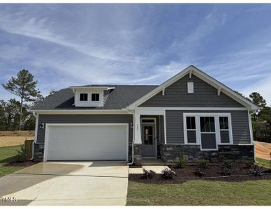 New construction Single-Family house 123 Beacon Hill Road, Lillington, NC 27546 The Hanover- photo 0