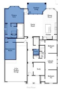 New construction Single-Family house 416 Lavender Drive, Van Alstyne, TX 75495 Fleetwood Plan- photo 1 1