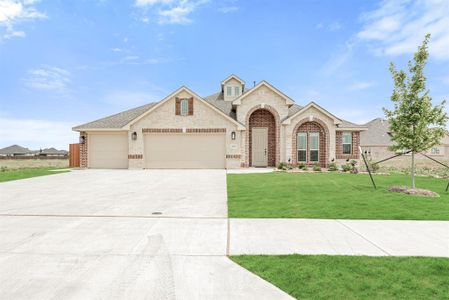 New construction Single-Family house 4544 Blue Mist Drive, Fort Worth, TX 76036 Hawthorne II- photo 0 0