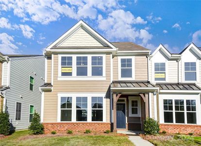 New construction Townhouse house 4982 David Cox Road, Unit Lot 33, Charlotte, NC 28269 Norris- photo 0