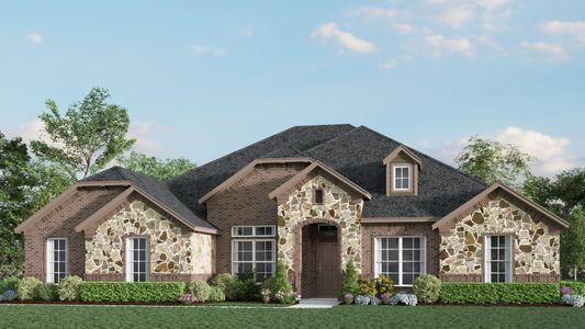 New construction Single-Family house Concept 3009, 100 Waterview Drive, Gunter, TX 75058 - photo