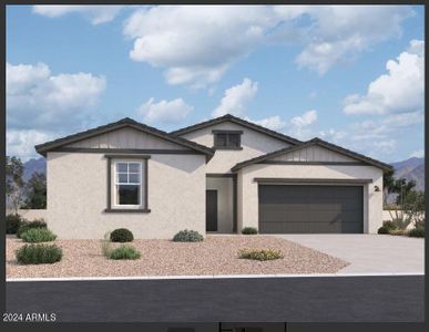 New construction Single-Family house 47287 W Pecan Woods, Maricopa, AZ 85139 Jade- photo 0