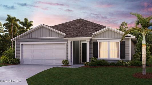 New construction Single-Family house 12495 Rubber Fig Terrace, Jacksonville, FL 32218 ARIA- photo 0 0