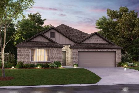 New construction Single-Family house Pineda - Smart Series, 9912 Cavelier Canyon Court, Montgomery, TX 77316 - photo