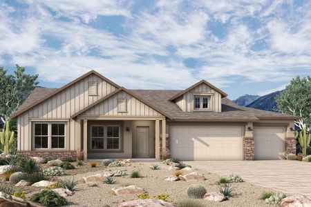 New construction Single-Family house 1042 W Ridge Rd, Apache Junction, AZ 85120 The Circlestone- photo 0 0