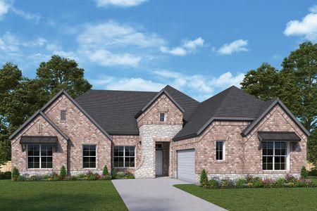 New construction Single-Family house Oak Hollow Road, Midlothian, TX 76065 - photo 1 1