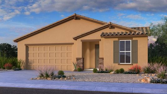 New construction Single-Family house 16821 W Cameron Drive, Surprise, AZ 85388 Sapphire- photo 0 0