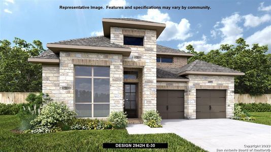 New construction Single-Family house 137 Red Oak, Castroville, TX 78009 Design 2942H- photo 0