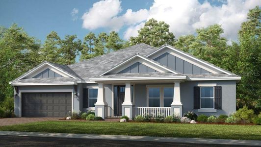 New construction Single-Family house 11172 Manor House Lane, Odessa, FL 33556 Abaco- photo 0