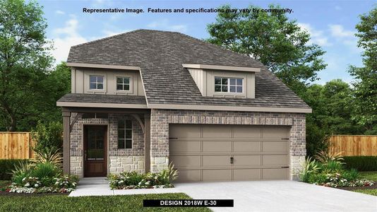 New construction Single-Family house Design 2018W, 113 Pintail Lane, Rhome, TX 76078 - photo