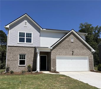 New construction Single-Family house 2489 Argento Circle, Dacula, GA 30019 Beacon- photo 0