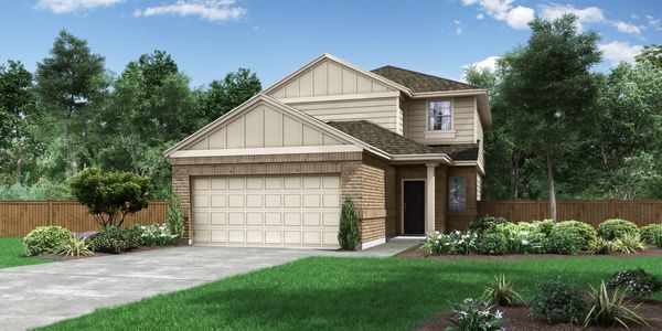 New construction Single-Family house The Hartley, 283 Tailwind Drive, Kyle, TX 78640 - photo