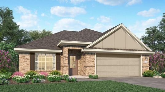 New construction Single-Family house 22445 Mountain Pine Drive, New Caney, TX 77357 Honeysuckle II- photo 0 0