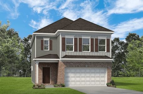 New construction Single-Family house The Greenbrier II, 5 Dungannon Loop, Clayton, NC 27520 - photo