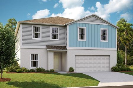 New construction Single-Family house 12725 Hysmith Loop, Parrish, FL 34219 Mariana- photo 0