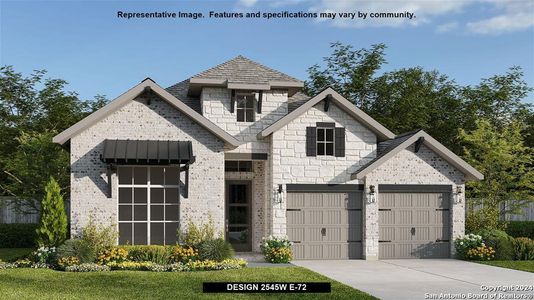 New construction Single-Family house 1116 Ramsey Lock, San Antonio, TX 78245 Design 2545W- photo 0 0