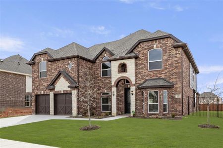 New construction Single-Family house 890 Agape Drive, Haslet, TX 76052 Stonehaven 2F- photo 1 1