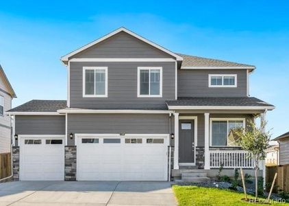 New construction Single-Family house 1871 Mount Monroe Drive, Berthoud, CO 80513 - photo 0