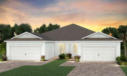 New construction Single-Family house 14005 Sw Gingerline Drive, Port Saint Lucie, FL 34987 Ellenwood- photo 0