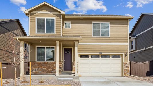 New construction Single-Family house 4556 Cattle Cross Trl, Castle Rock, CO 80104 Holcombe- photo 0 0