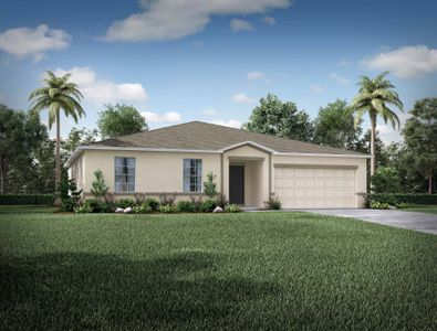 New construction Single-Family house 13129 Maycrest Avenue, Brooksville, FL 34614 The Mesquite- photo 0