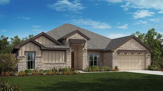 New construction Single-Family house 587 Bridge Water Loop, Dripping Springs, TX 78620 - photo 0