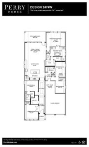 New construction Single-Family house 3231 Rockrose Place, Katy, TX 77493 Design 2474W- photo 2 2