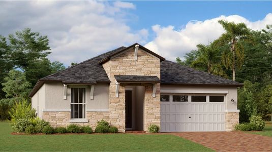 New construction Single-Family house 20421 Rose Cottage Way, Land O' Lakes, FL 34637 - photo 2 2
