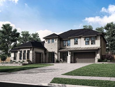 New construction Single-Family house 27708 Hazelbrook Lane, Spring, TX 77386 Milan- photo 0