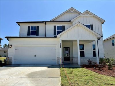 New construction Single-Family house 2489 Brown Dove Way, Grayson, GA 30017 Guava- photo 0