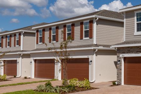New construction Townhouse house 4804 Noble Cypress St, Kissimmee, FL 34746 Powell- photo 0