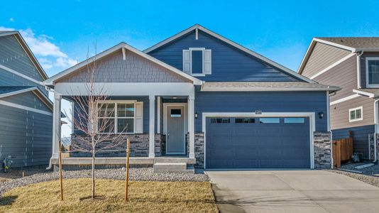 New construction Single-Family house 429 Bluebird Rd., Johnstown, CO 80534 CHATHAM- photo 0 0