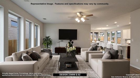 New construction Single-Family house 12422 Aurora Basin, San Antonio, TX 78254 Design 2399W- photo 2 2