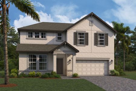 New construction Single-Family house 31852 Sapna Chime Drive, Wesley Chapel, FL 33545 Renau- photo 0